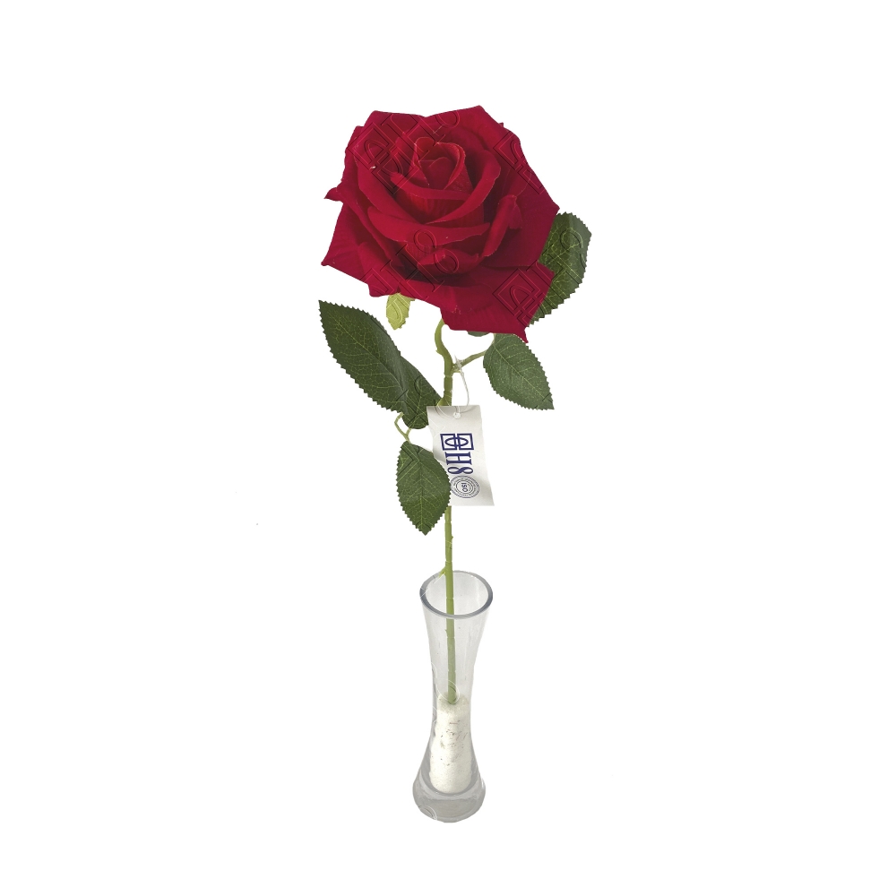 GALHO DE ROSA AVELUDADA X 1 (M) 48CM (BOX POR COR)