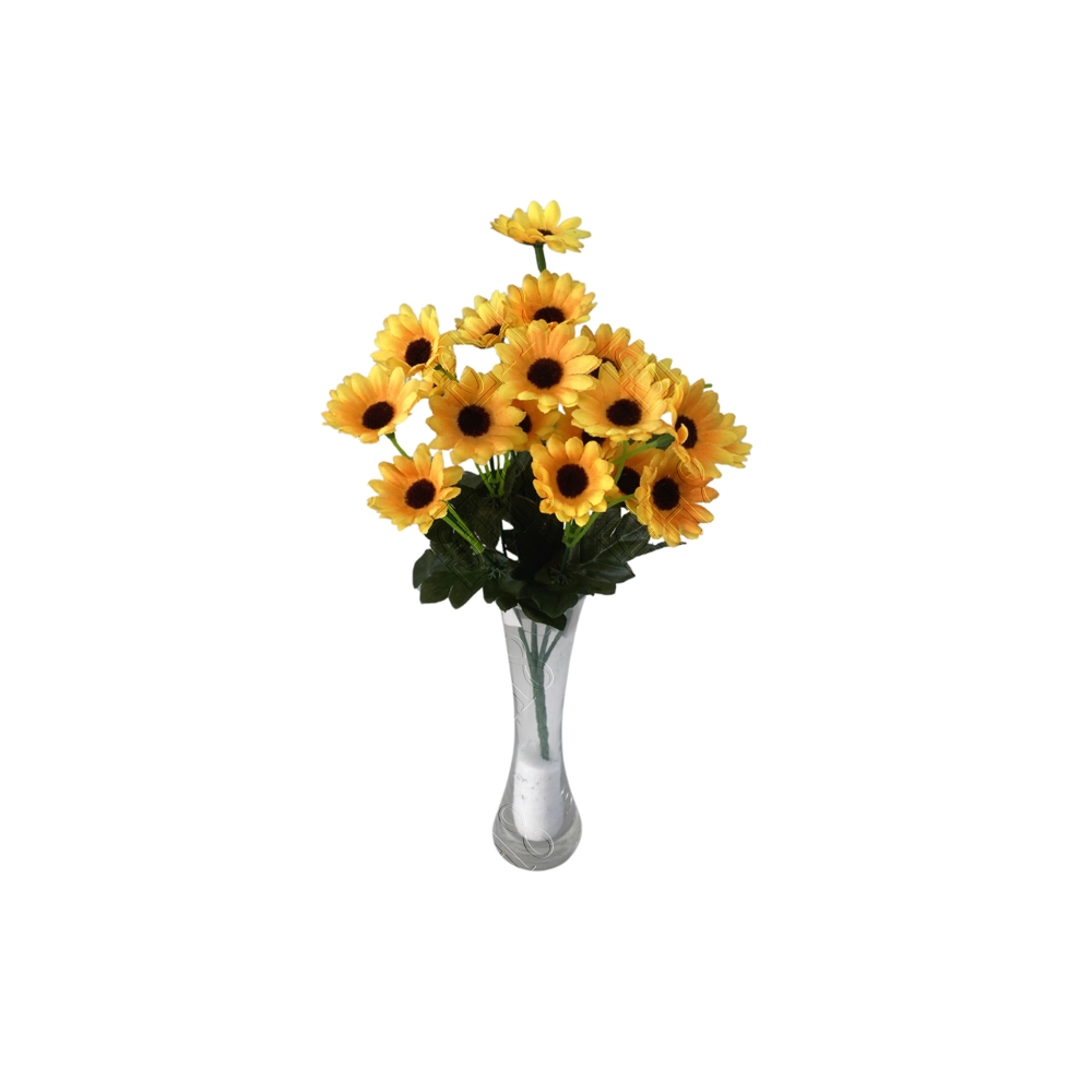MINI BUQUE DE MINI GIRASSOL X 7 (M) 32CM