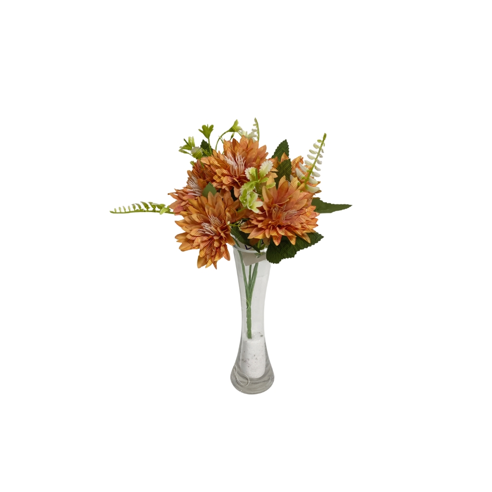 MINI BUQU&Ecirc; DE DALIA PRIMAVERA X 5 (M) 27CM