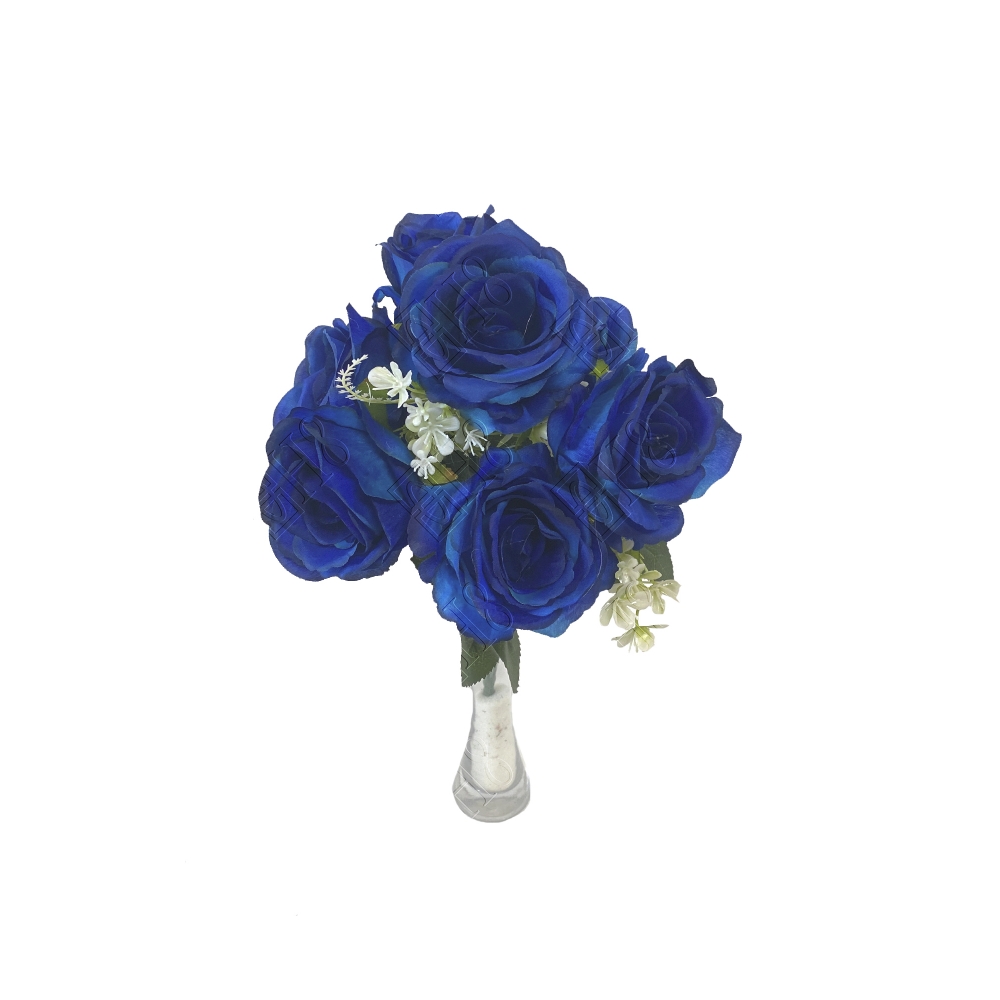 BUQUE DE ROSAS X 7 (M) 42CM (9CM FLOR)