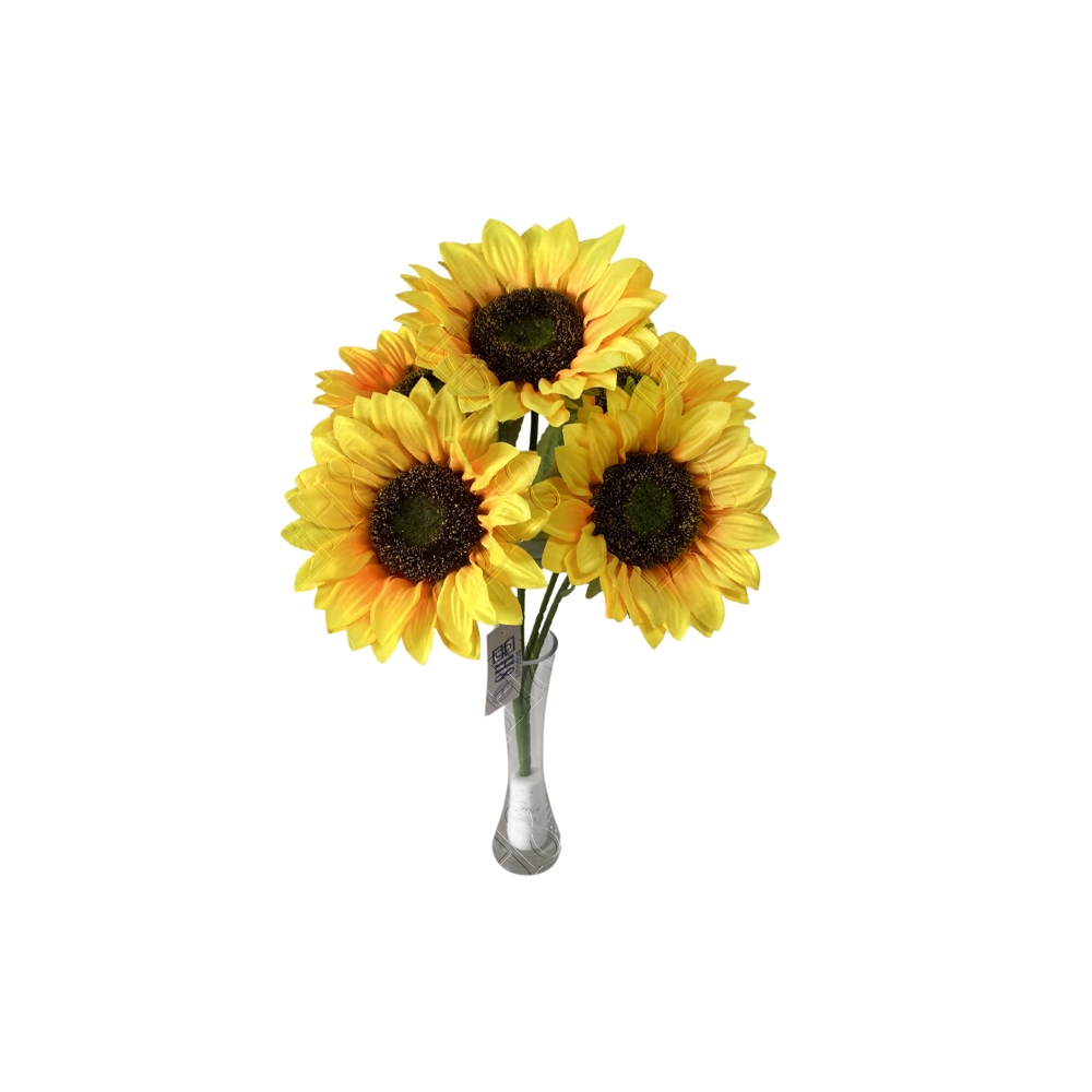 BUQUE DE GIRASSOL X 5 (D) 47CM