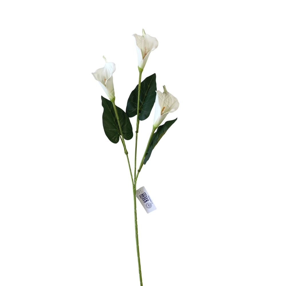 GALHO DE COPO DE LEITE EVA BRANCO X 3 (D) 83CM