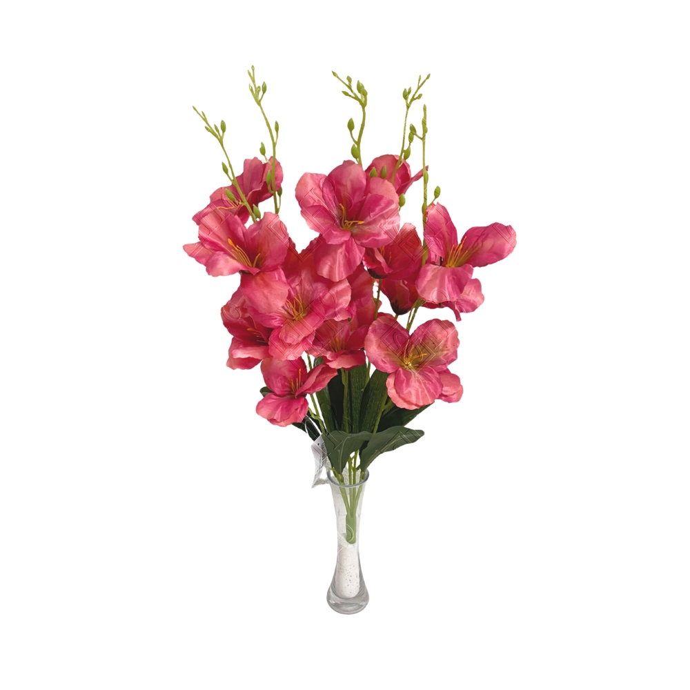 BUQUE DE PALMA X 5 (20 FLORES) (M) 58CM (BOX POR COR)