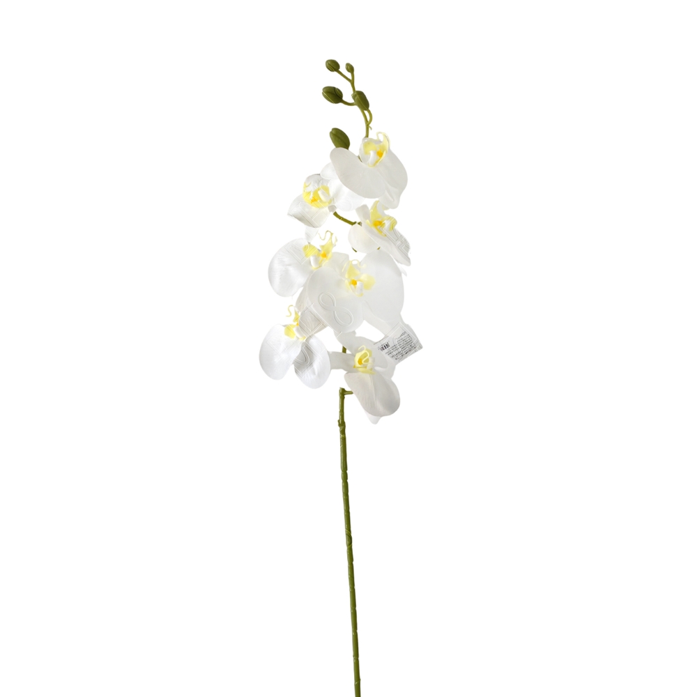 ORQUIDEA TOQUE REAL BRANCA X 7 (M) 1,05M
