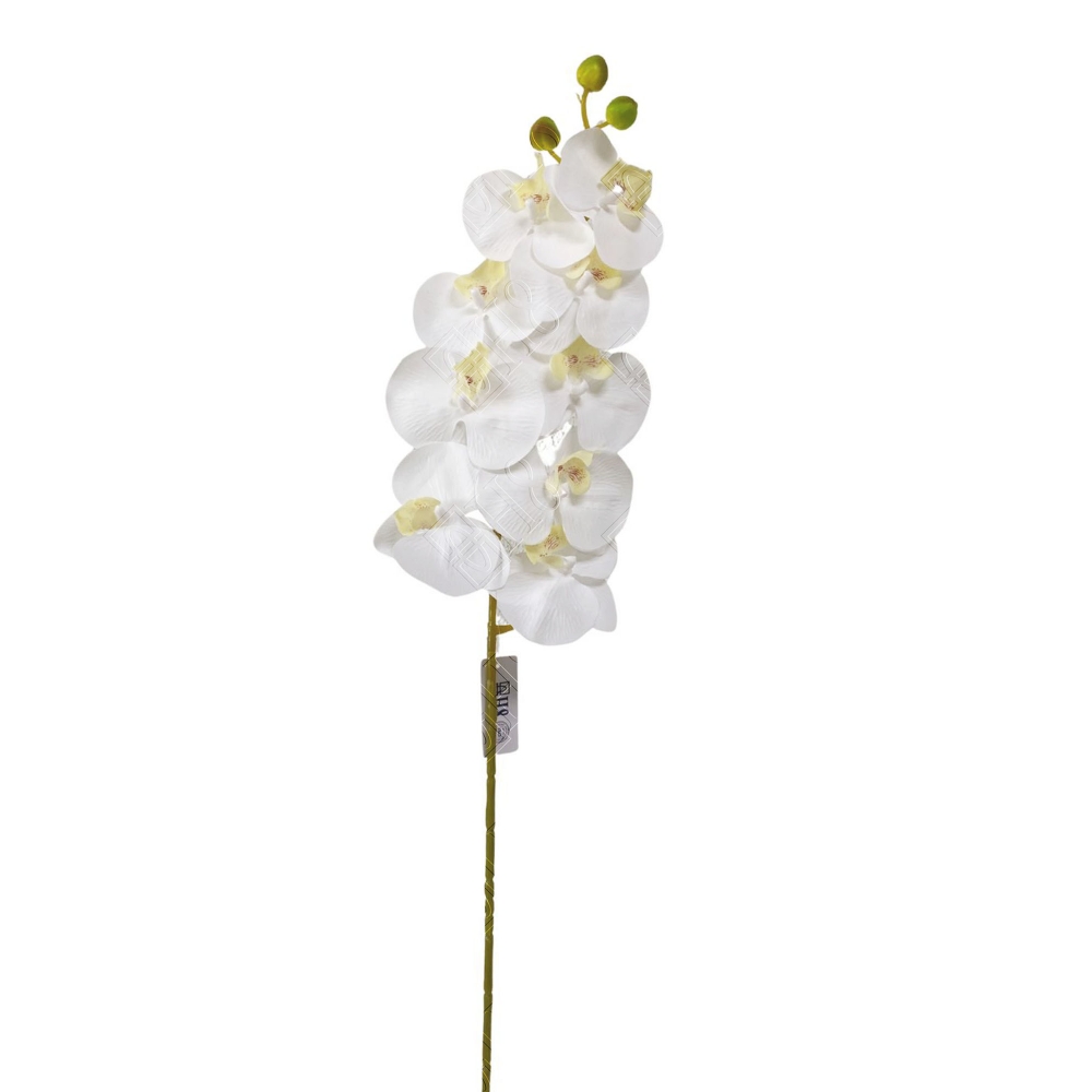 ORQUIDEA TOQUE NATURAL BRANCA X 9 (M) 98CM