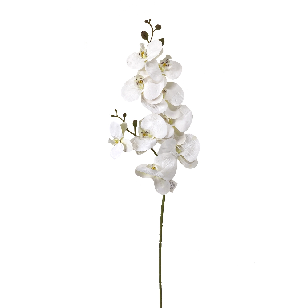 ORQUIDEA PHALAENOPSIS 3D BRANCA X 9 (M) 1,00M