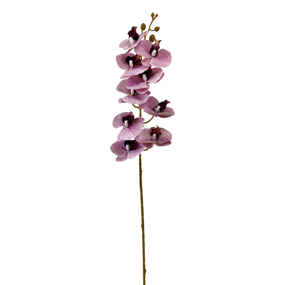 ORQU&Iacute;DEA TOQUE REAL LIL&Aacute;S COM MIOLO ROXO X 9 (M) 89CM
