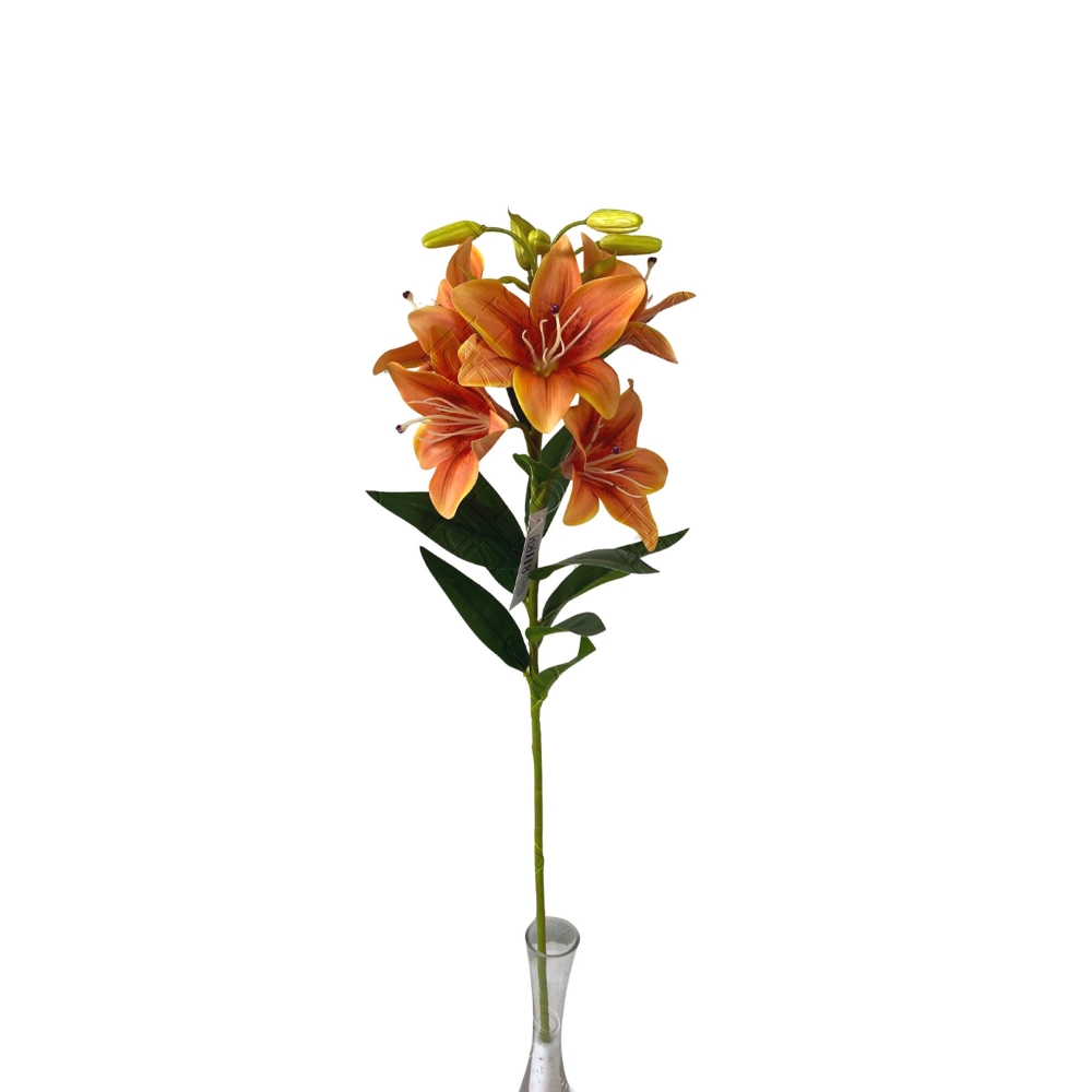 GALHO DE LIRIO 3D TOQUE NATURAL X 5 (M) 80CM
