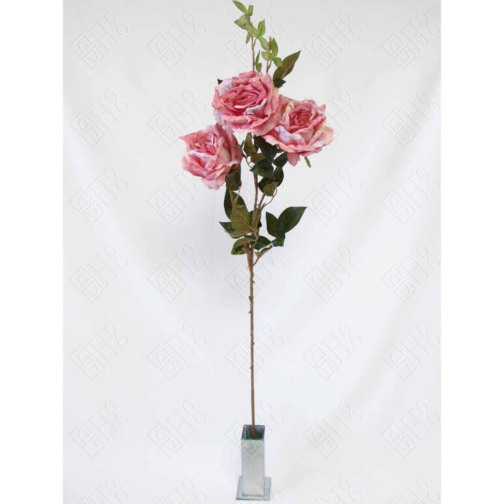 GALHO DE ROSA GRANDE X 3 (M) 1,05M BOX POR COR