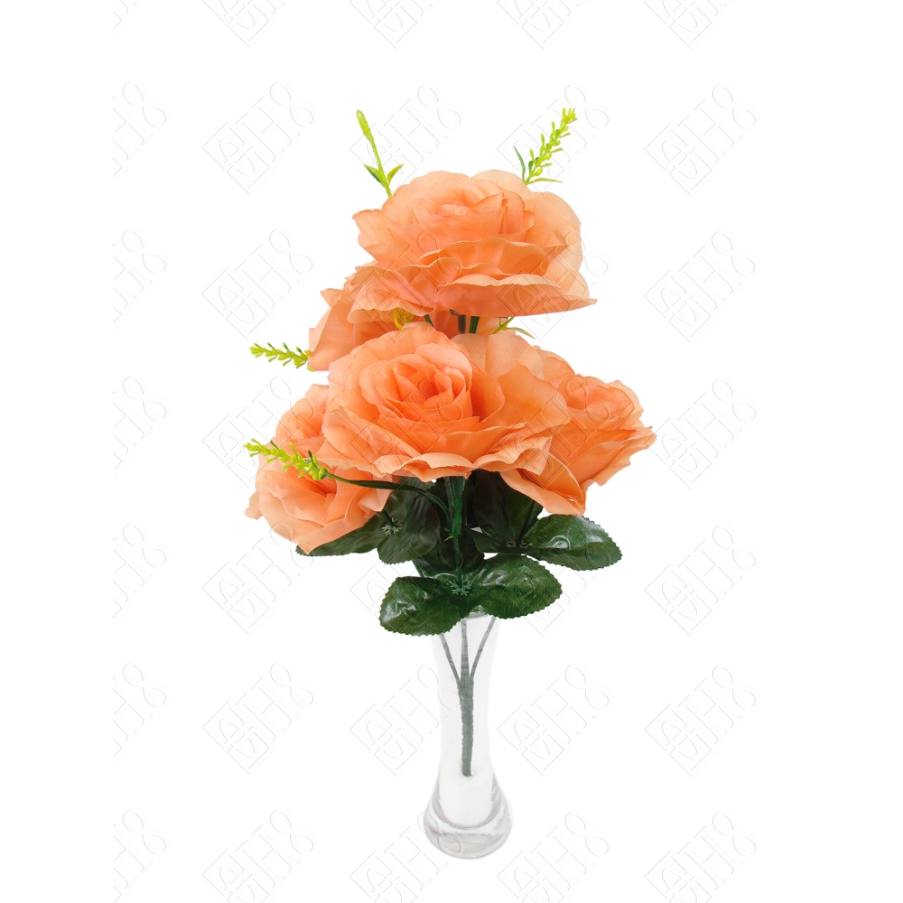 BUQUE DE ROSA X 6 (M) 38CM