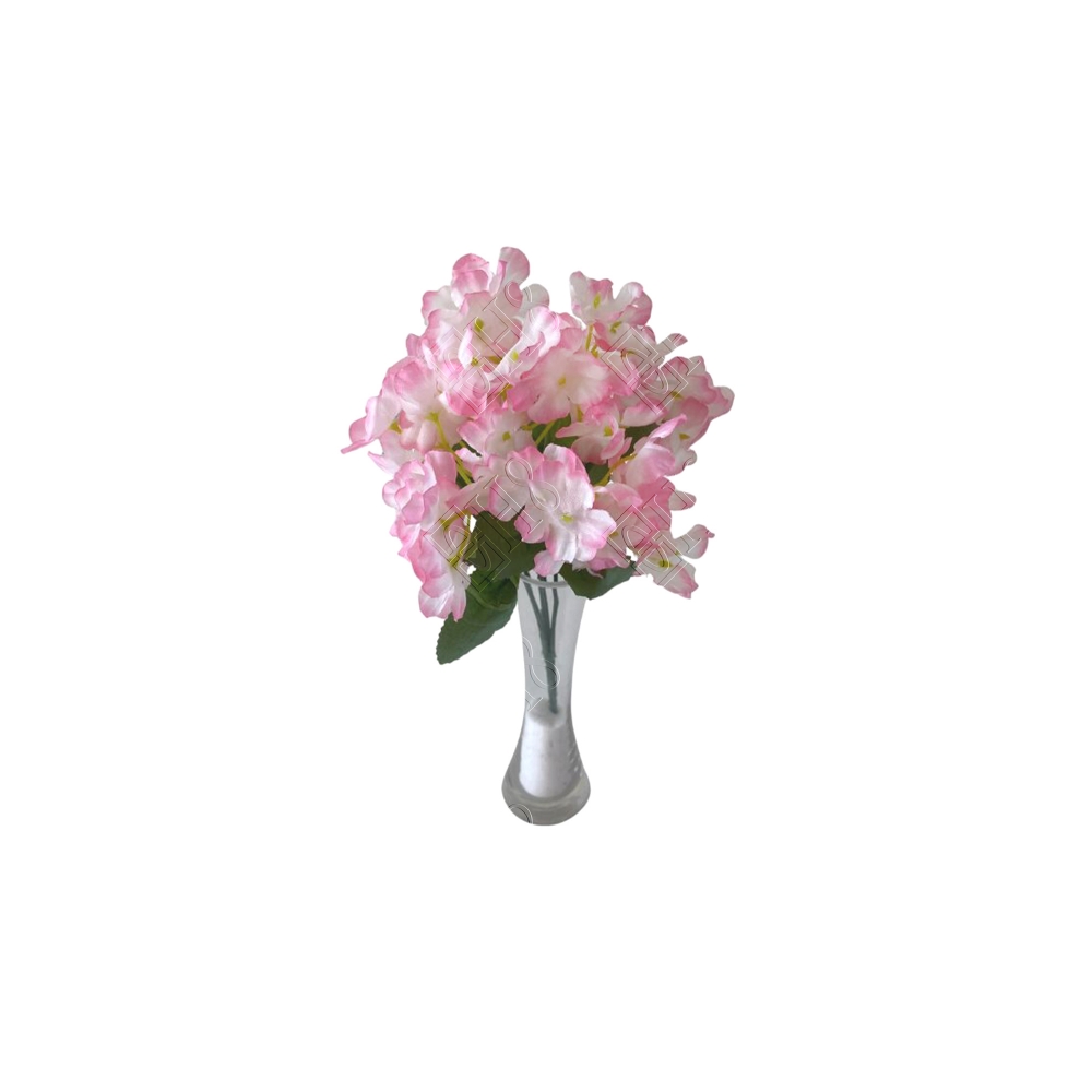 MINI BUQUE DE HORTENSIA X 5 (M) 31CM (CAIXA COLORIDA)