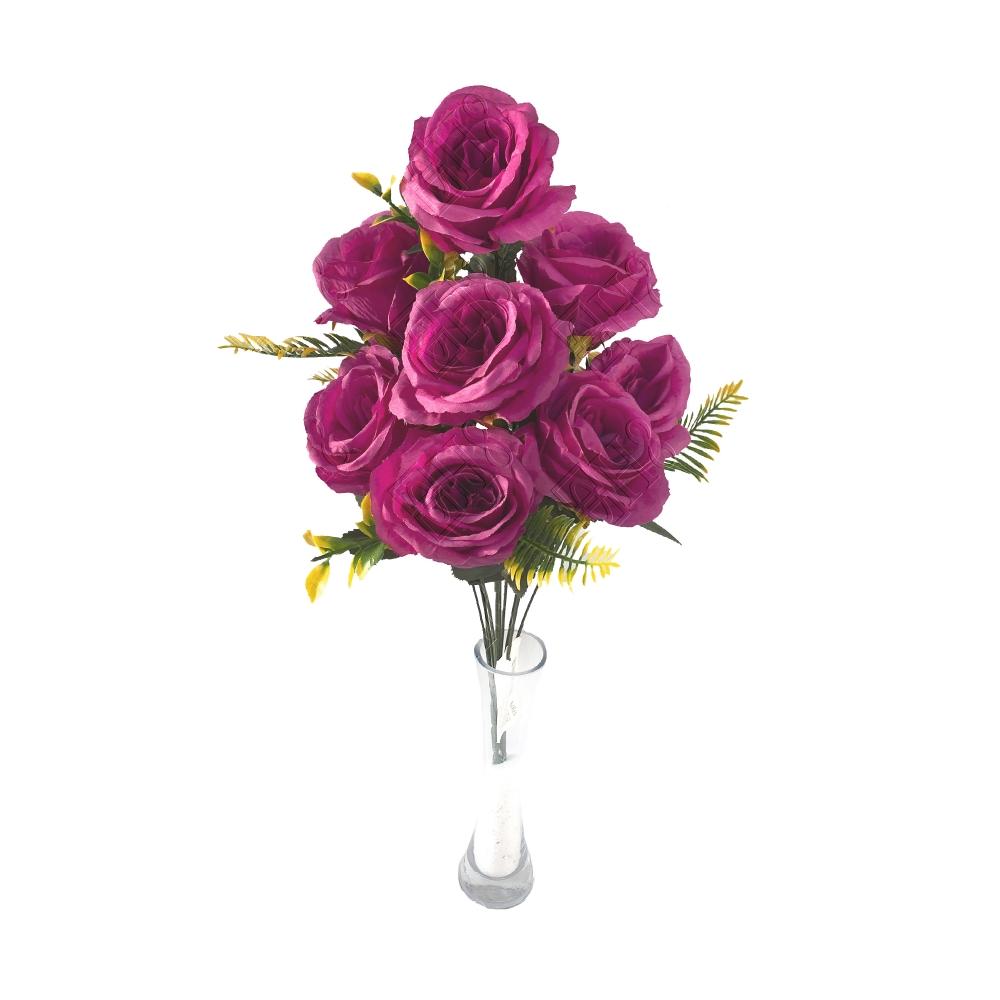 BUQU&Ecirc; DE ROSA X 10 (M) 52CM (COLORIDO)