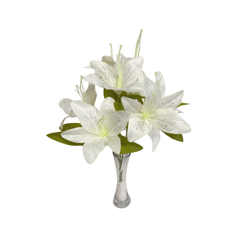 BUQUE DE LIRIO X 7 (D) 47CM