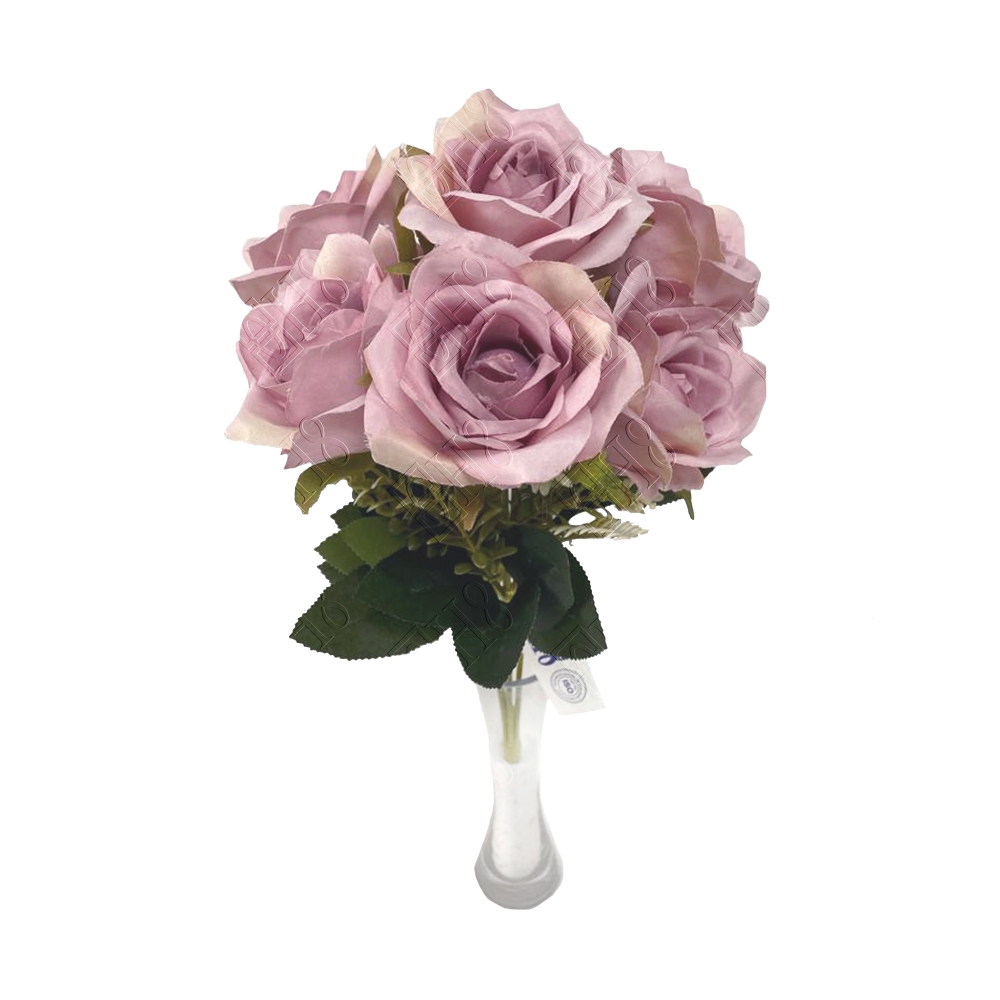 BUQU&Ecirc; DE ROSAS DIAMANTES X 7 (M) 45CM