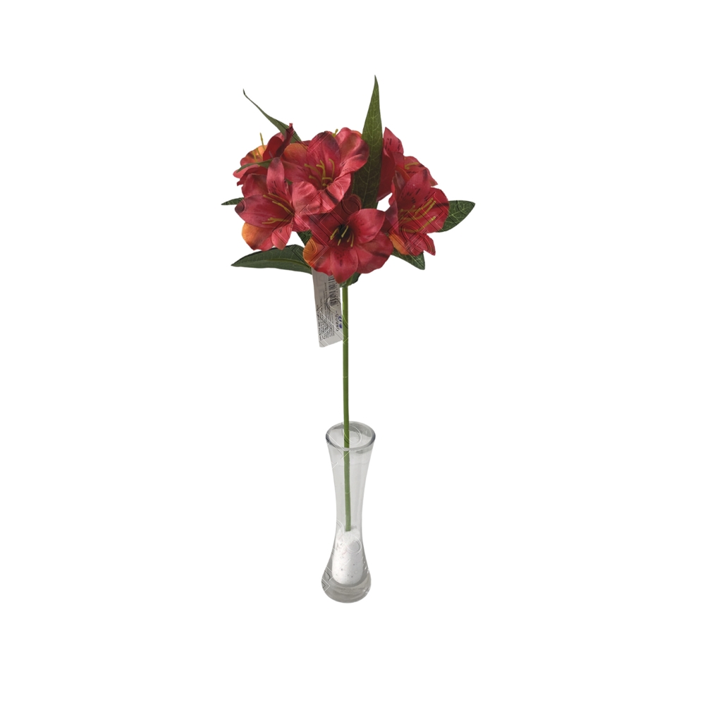 GALHO DE ASTROMELIA SUNSET RED X 7 (M) 47CM