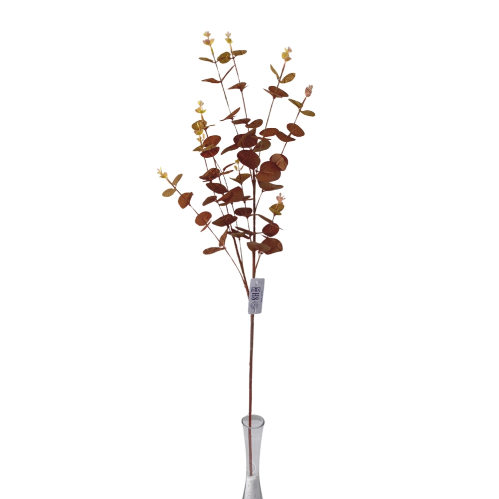 GALHO ALTO DE EUCALIPTO LARANJA ESCURO X 2 (M) 95CM
