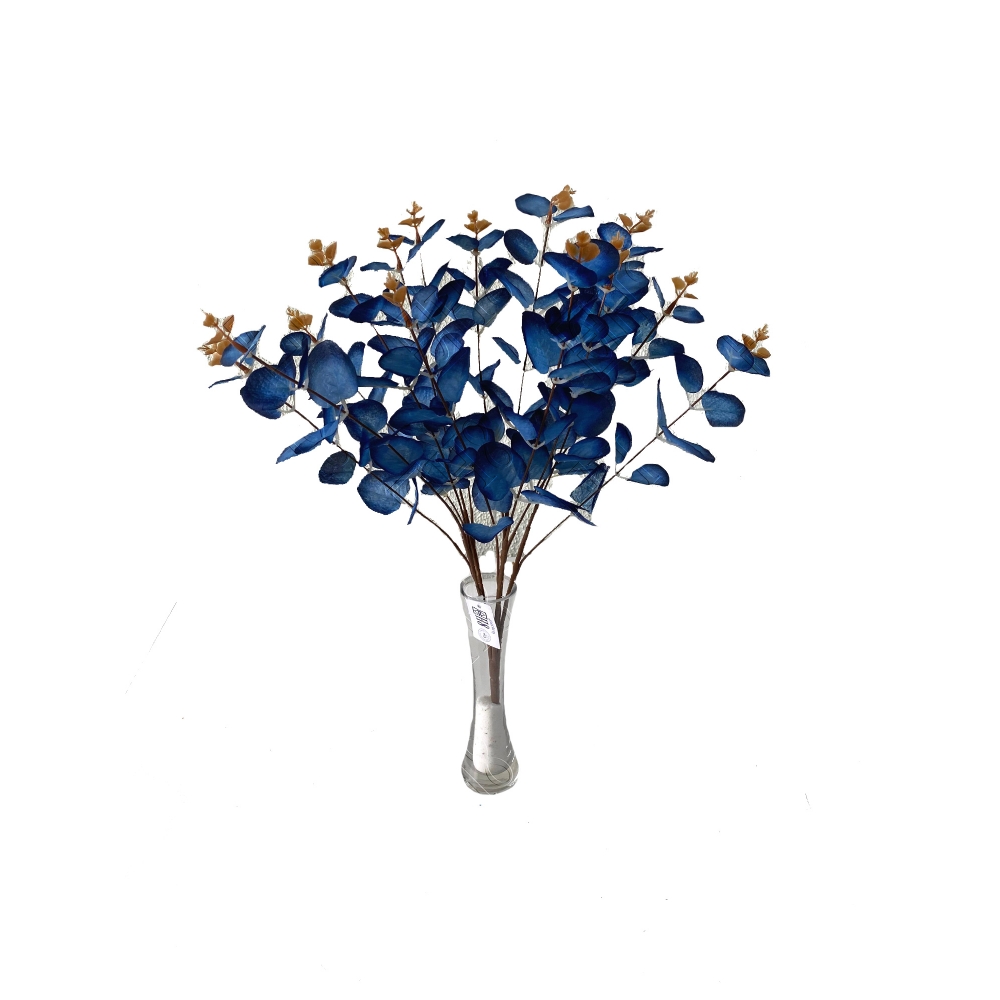 BUQUE EUCALIPTO AZUL ESCURO ENVELHECIDO X 15 (M) 48CM
