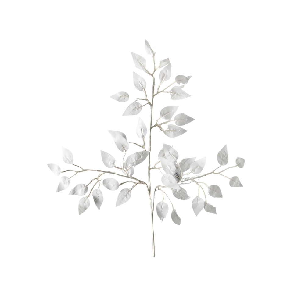 FICUS TOQUE NATURAL BRANCO X 42 (M) 62CM