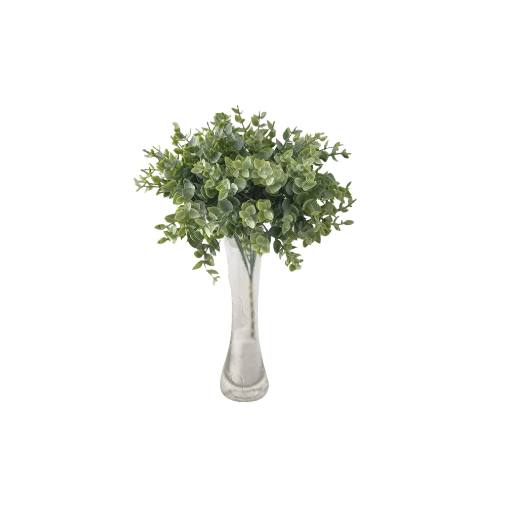 PICK DE EUCALIPTO NEVADO X 6 (M) 22CM