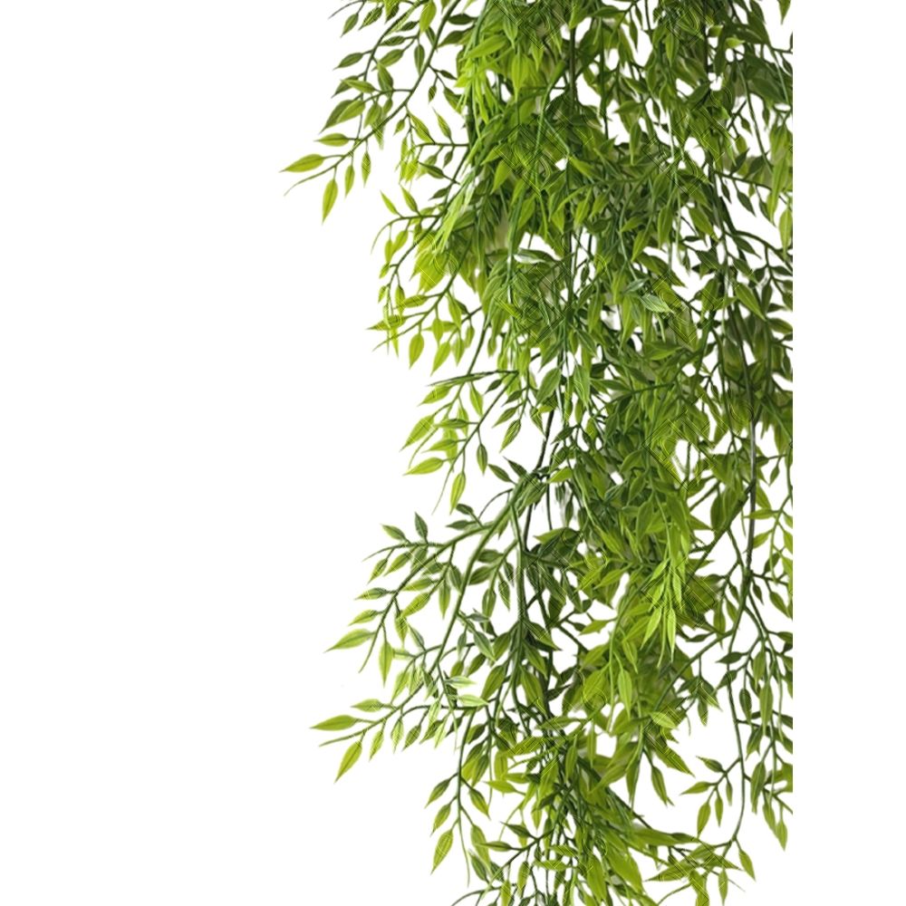PENDENTE DE FOLHAGENS DE BAMBU X 3 (M) 81CM