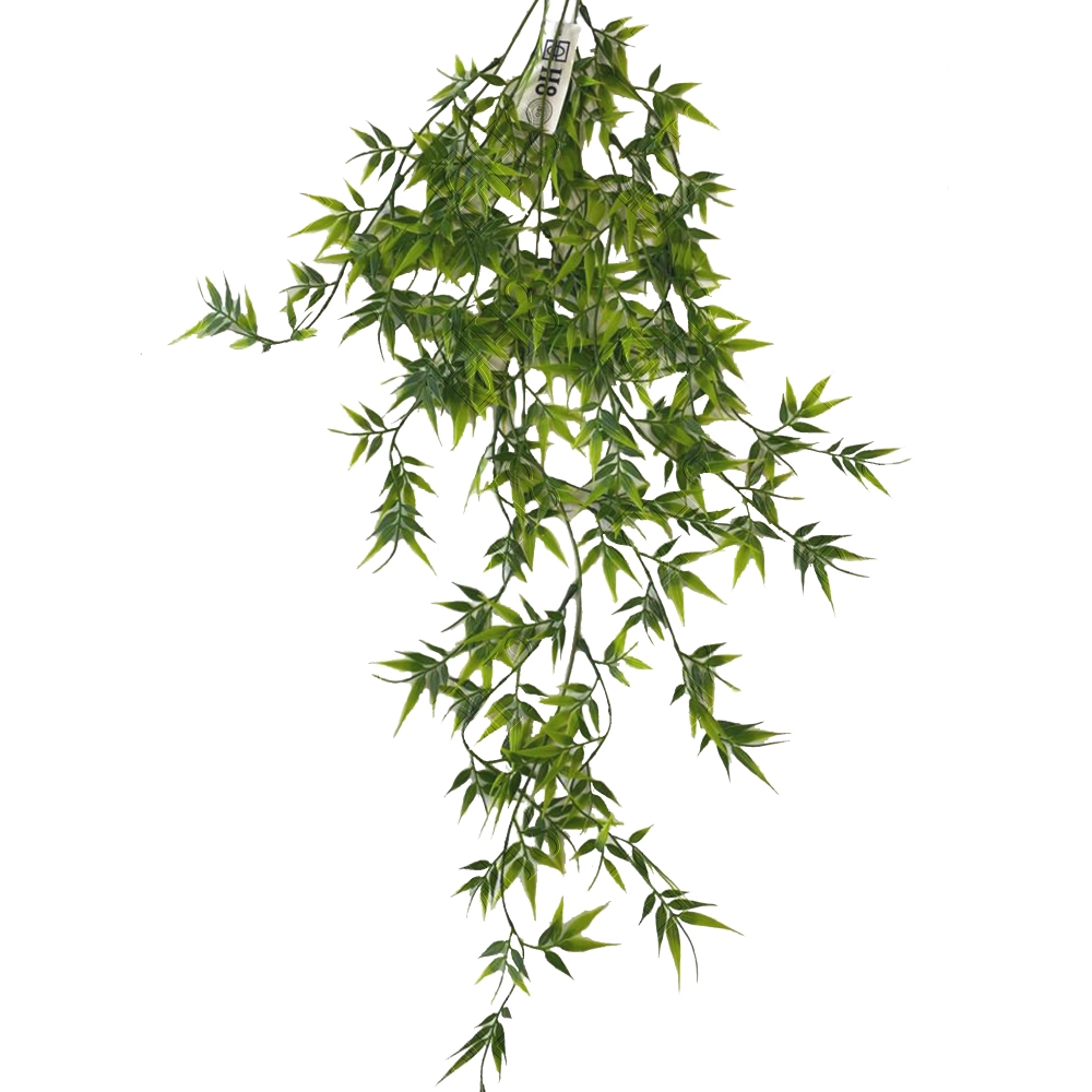 PENDENTE DE FOLHAS DE BAMBU X3 (M) 83CM