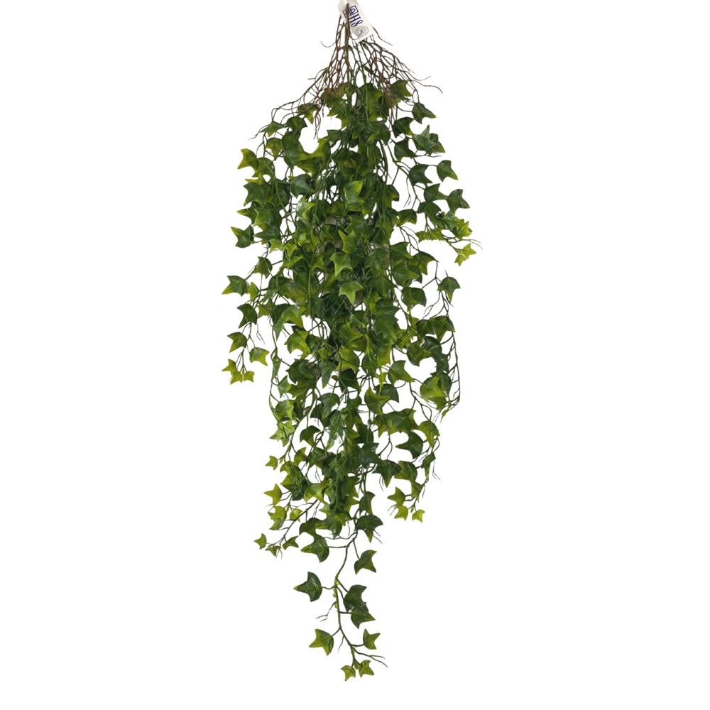 PENDENTE DE PLASTICO FOLHAGEM DE HERA X 9 (M) 98CM