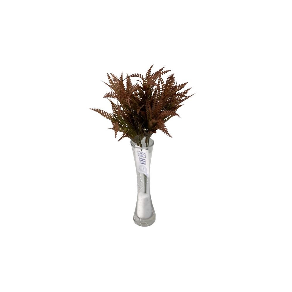 BUQUE PLASTICO DE SAMAMBAIA X 5 (M) 38CM (CAIXA COLORIDA)
