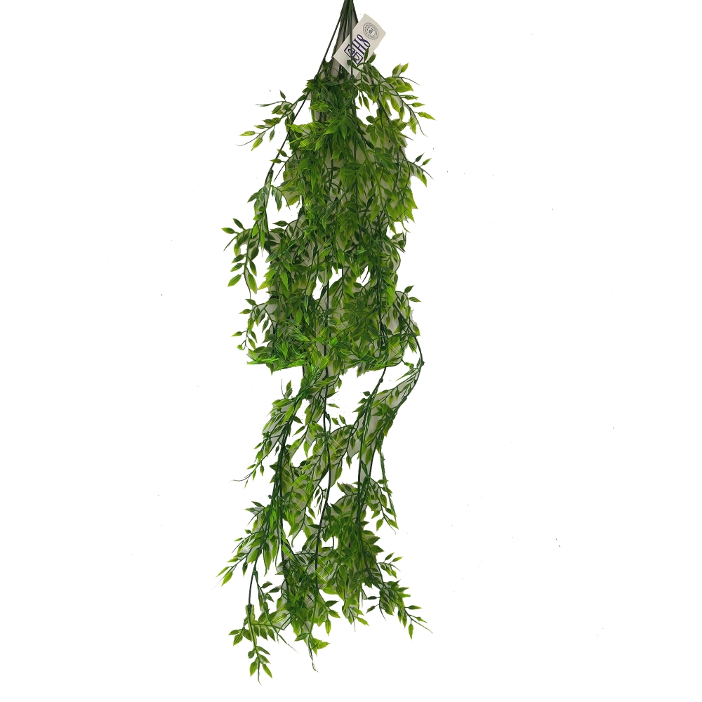 PENDENTE DE FOLHAGENS PLASTICAS (M) 80CM (SORTIDOS)